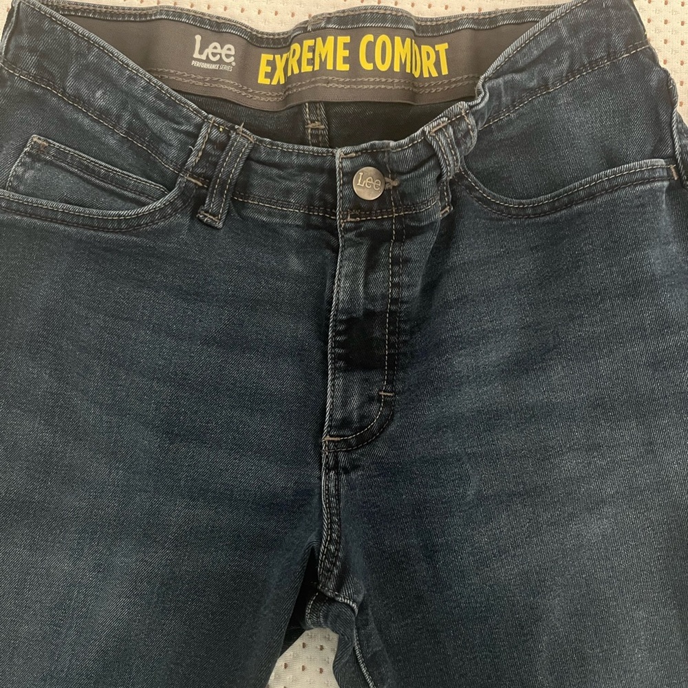 Dark Blue Lee Extreme Comfort boys jeans